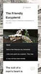 Mobile Screenshot of friendlyeurypterid.com